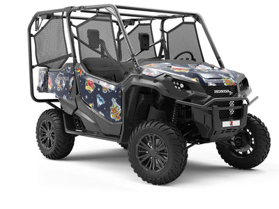 Hardcore Classic Tattoo Utility Vehicle Vinyl Wrap