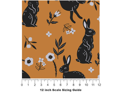 Hare Brains Animal Vinyl Film Pattern Size 12 inch Scale~Rwraps Hare Brains Animal Sizing Chart~2