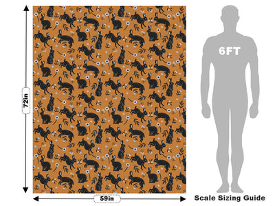 Hare Brains Animal Vehicle Wrap Scale~Rwraps Series 914 Hare Brains Animal Measurements~1
