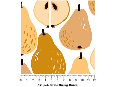 Harrow Sweet Fruit Vinyl Film Pattern Size 12 inch Scale~Rwraps Harrow Sweet Fruit Sizing Chart~2