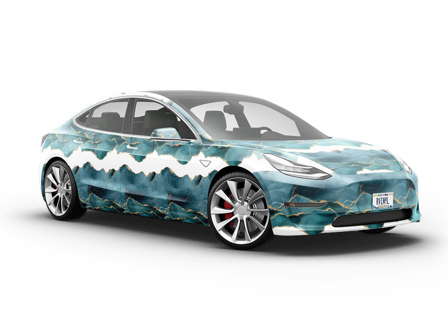 Harsh Rapids Gemstone Vehicle Vinyl Wrap