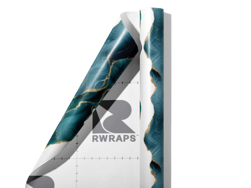 Harsh Rapids Gemstone Wrap Film Sheets~Rwraps Series 914 Harsh Rapids Gemstone Scrolled Sheet~3