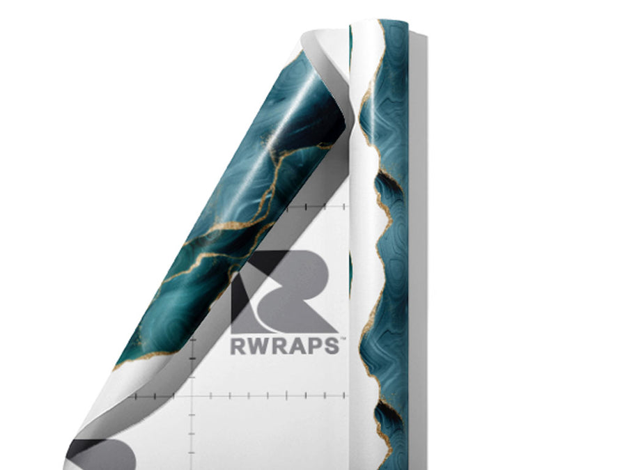 Harsh Rapids Gemstone Wrap Film Sheets~Rwraps Series 914 Harsh Rapids Gemstone Scrolled Sheet~3