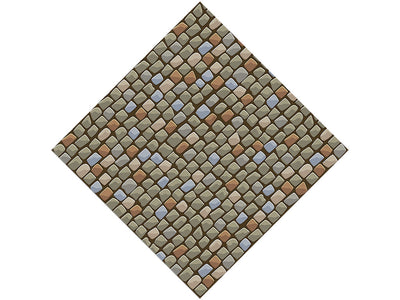 Harvest Brown Brick Vinyl Wrap Pattern