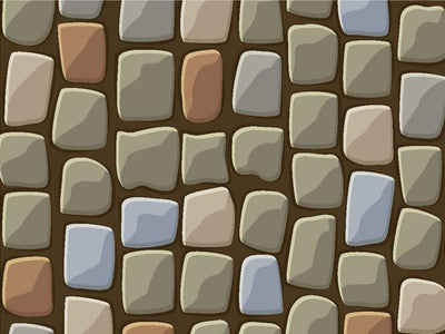 Harvest Brown Brick Vinyl Wrap Pattern~Rwraps Series 914 Digitally Printed Vinyl Wrap~0