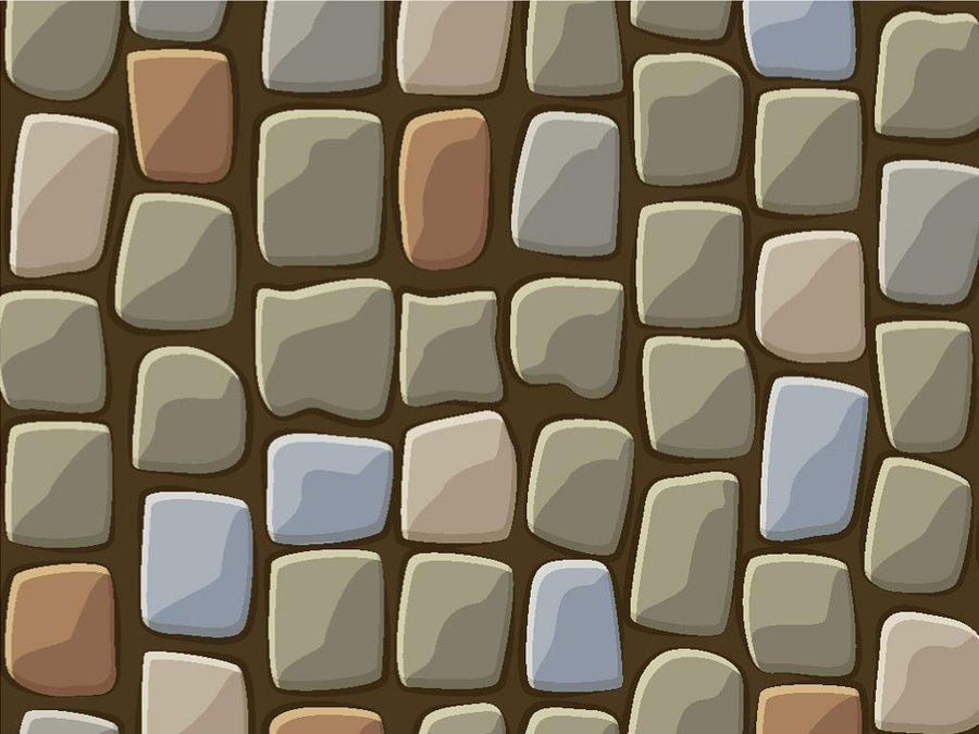 Harvest Brown Brick Vinyl Wrap Pattern~Rwraps Series 914 Digitally Printed Vinyl Wrap~0