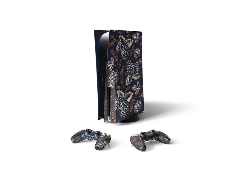 harvest hops alcohol Sony PS5 DIY Skin