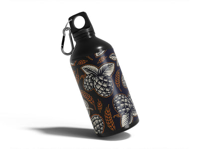 harvest hops alcohol Water Bottle DIY Stickers