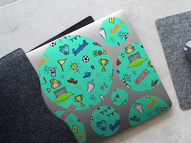hat trick sport DIY Laptop Stickers