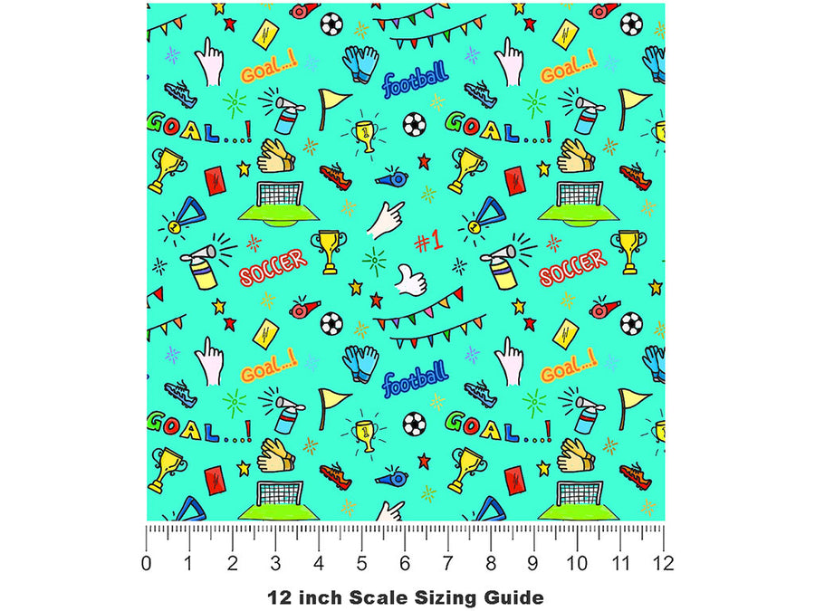Hat Trick Sport Vinyl Film Pattern Size 12 inch Scale~Rwraps Hat Trick Sport Sizing Chart~2