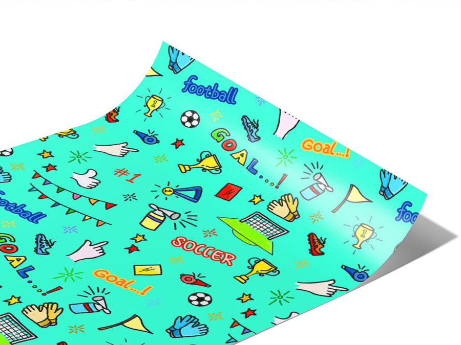Hat Trick Sport Vinyl Wraps~Rwraps Series 914 Digitally Printed Vinyl Wrap~0
