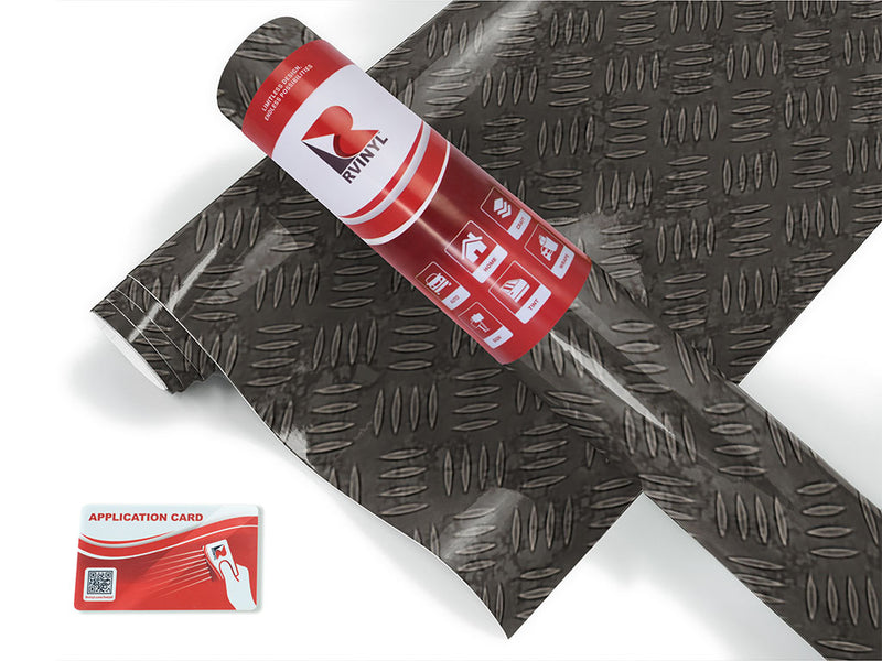 hatched metal diamond plate Craft Vinyl Roll