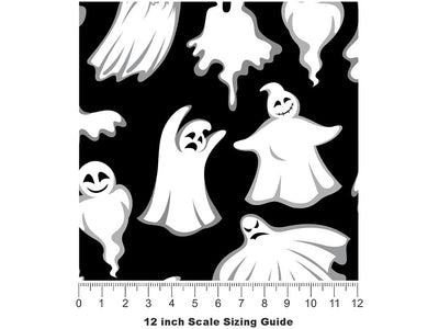 Haunted Parade Halloween Vinyl Film Pattern Size 12 inch Scale~Rwraps Haunted Parade Halloween Sizing Chart~2