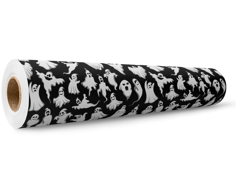Haunted Parade Halloween Wrap Film Wholesale Roll~Rwraps Series 914 Digitally Printed Vinyl Roll~5