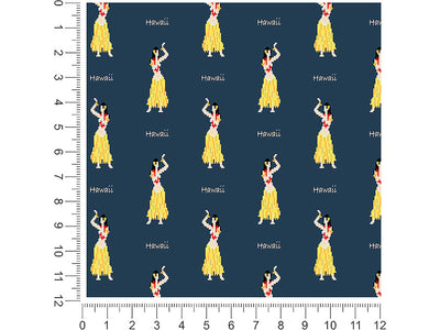 hawaii hula  1ft x 1ft Craft Sheets