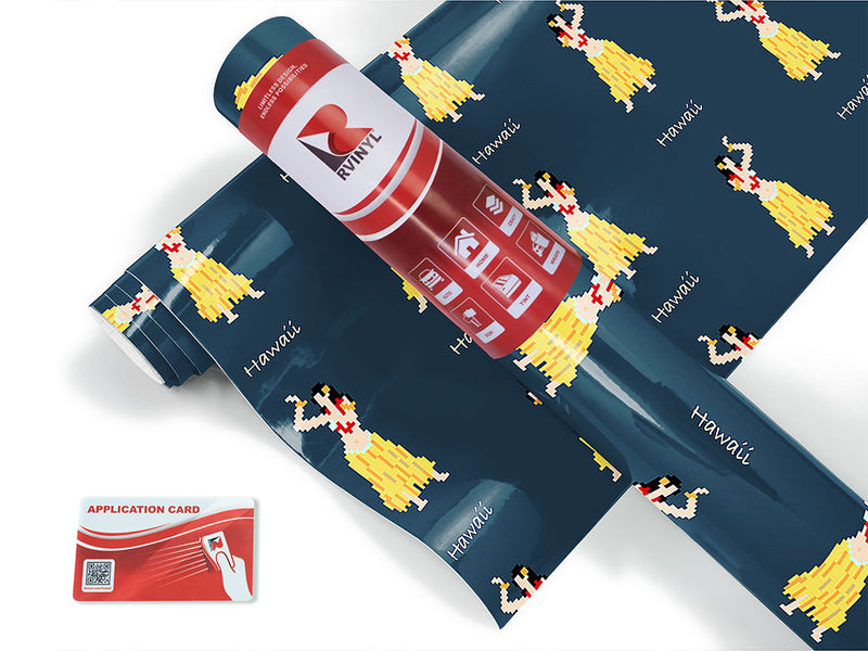 hawaii hula  Craft Vinyl Roll