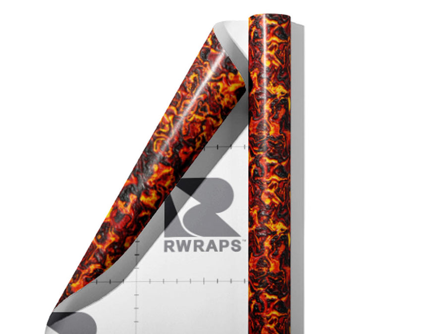 Hawaiian Islands Lava Wrap Film Sheets~Rwraps Series 914 Hawaiian Islands Lava Scrolled Sheet~3