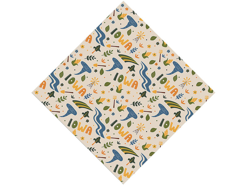 Hawkeye State Americana Vinyl Wrap Pattern