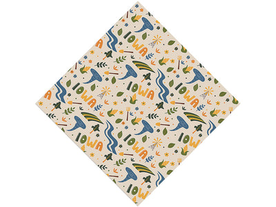 Hawkeye State Americana Vinyl Wrap Pattern