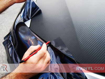 How To Tint Headlights with Vinyl