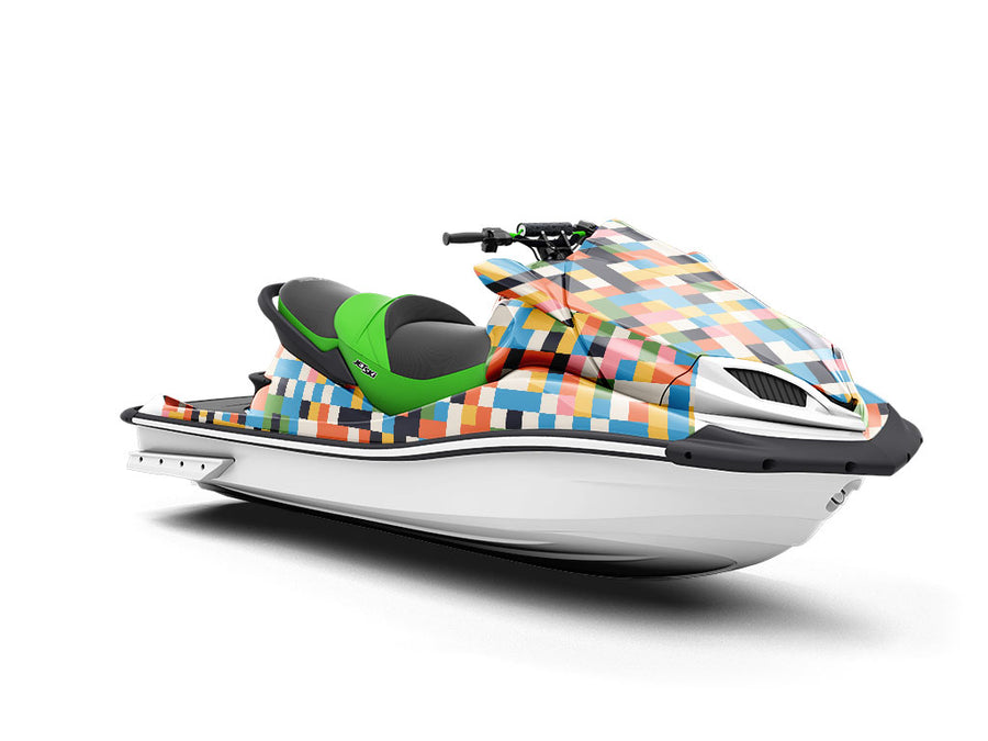 Hear Me Now Pixel Jet Ski Vinyl Customized Wrap