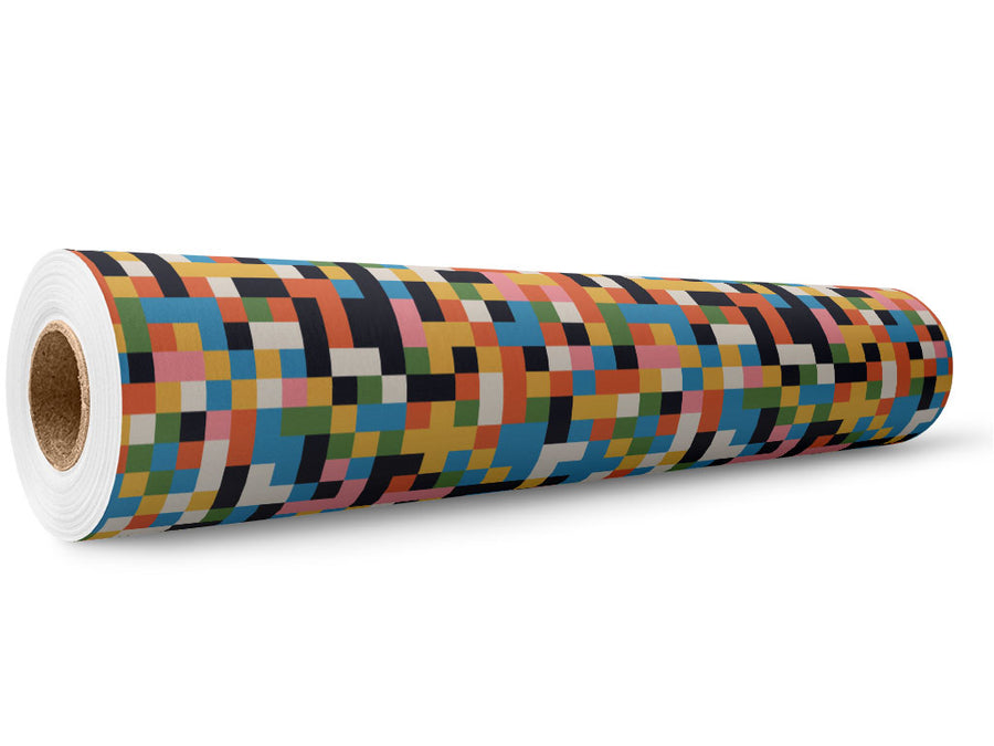 Hear Me Now Pixel Wrap Film Wholesale Roll~Rwraps Series 914 Digitally Printed Vinyl Roll~5