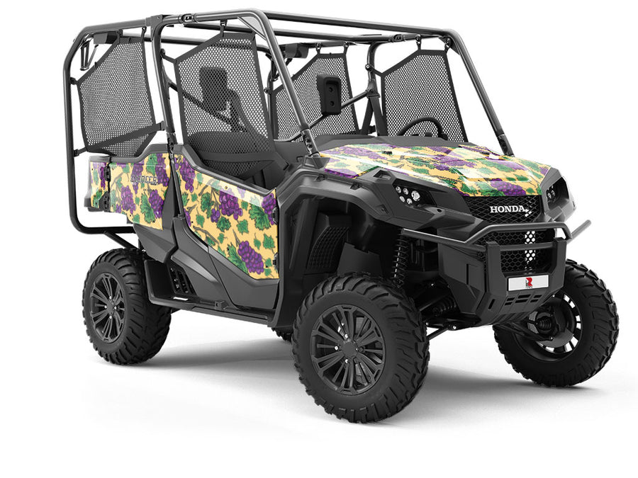 Heard It Through FruIt UtilIty Vehicle Vinyl Wrap