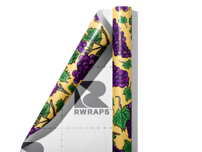 Heard It Through FruIt Wrap Film Sheets~Rwraps Series 914 Heard It Through FruIt Scrolled Sheet~3