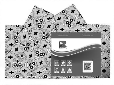 heart eyes day of the dead Craft Vinyl Sheet Pack