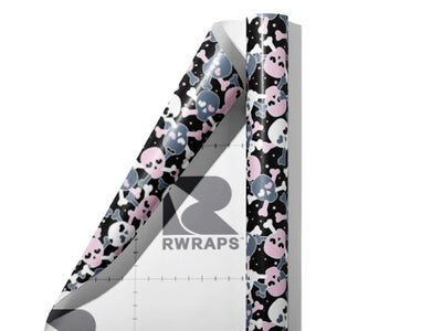 Heart Eyes Halloween Wrap Film Sheets~Rwraps Series 914 Heart Eyes Halloween Scrolled Sheet~3