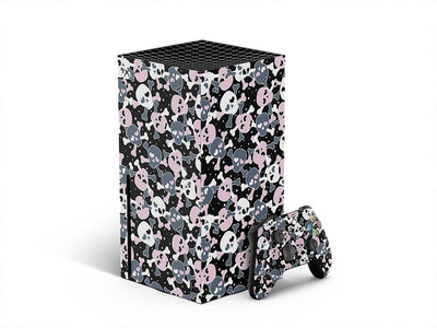 heart eyes skull and bones XBOX DIY Decal