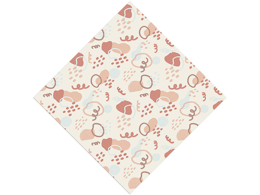 Heartfelt Ballad Abstract Vinyl Wrap Pattern