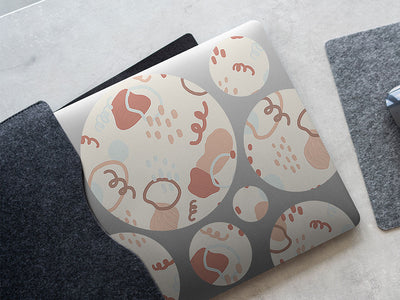 heartfelt ballad abstract geometric DIY Laptop Stickers