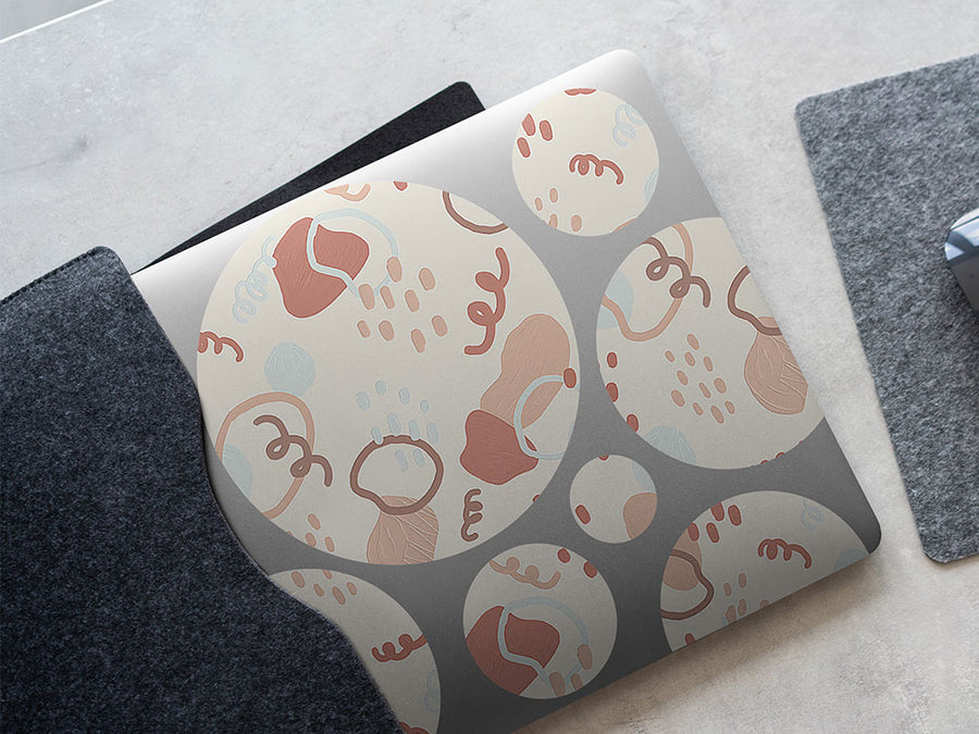 heartfelt ballad abstract geometric DIY Laptop Stickers