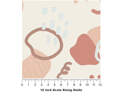 Heartfelt Ballad Abstract Vinyl Film Pattern Size 12 inch Scale~Rwraps Heartfelt Ballad Abstract Sizing Chart~2