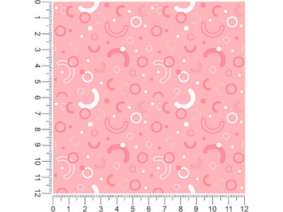 hearts affair abstract geometric 1ft x 1ft Craft Sheets