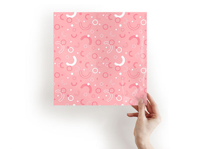 hearts affair abstract geometric Craft Sheets