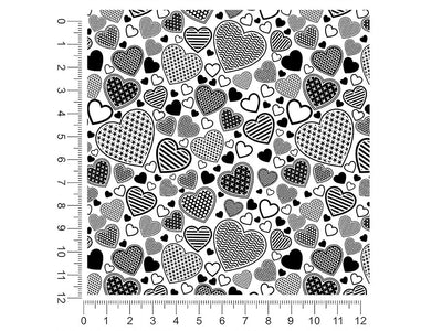 hearts bursting heart 1ft x 1ft Craft Sheets
