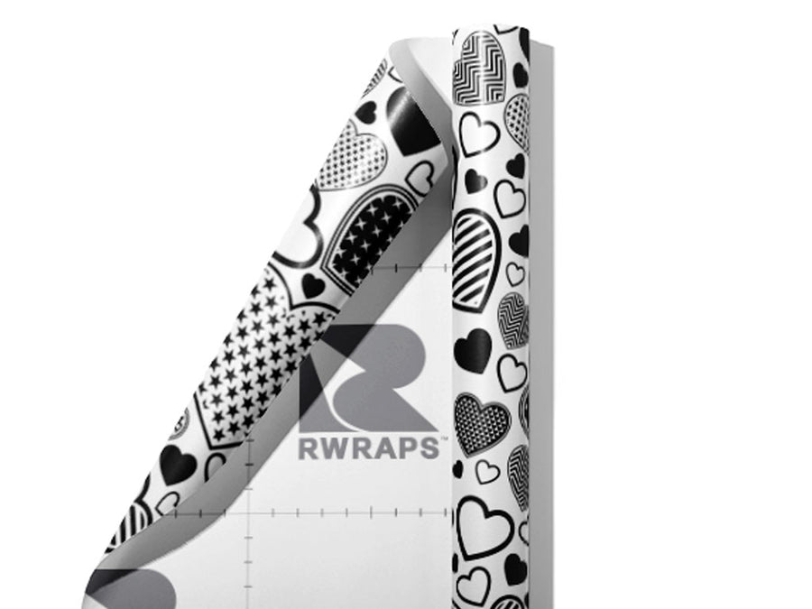 Hearts Bursting Heart Wrap Film Sheets~Rwraps Series 914 Hearts Bursting Heart Scrolled Sheet~3