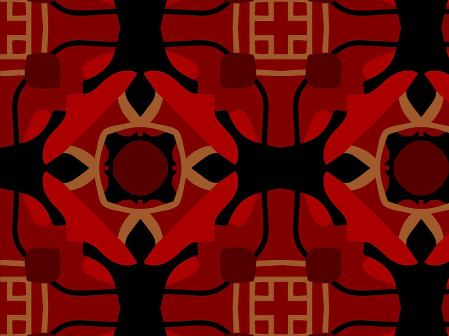 Hearts Pounding Art Deco Vinyl Wrap Pattern~Rwraps Series 914 Digitally Printed Vinyl Wrap~0