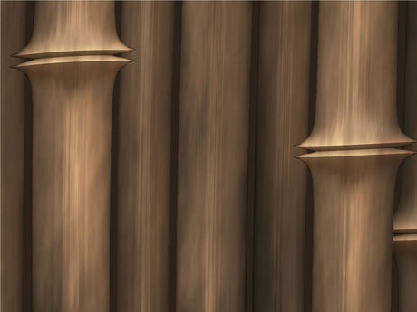 Hearty Himalayan Bamboo Vinyl Wrap Pattern~Rwraps Series 914 Digitally Printed Vinyl Wrap~0