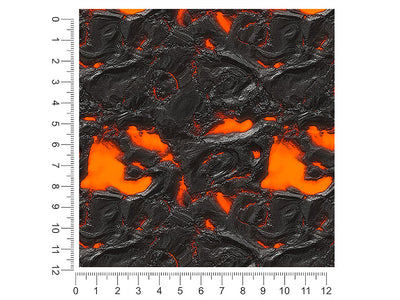 heated reset lava 1ft x 1ft Craft Sheets