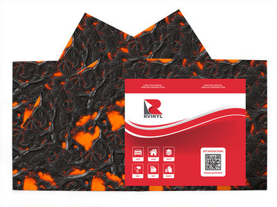 heated reset lava Craft Vinyl Sheet Pack