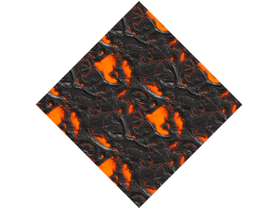 Heated Reset Lava Vinyl Wrap Pattern