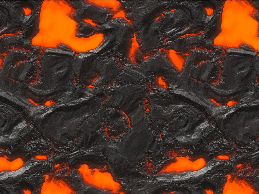 Heated Reset Lava Vinyl Wrap Pattern~Rwraps Series 914 Digitally Printed Vinyl Wrap~0