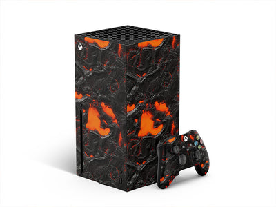 heated reset lava XBOX DIY Decal