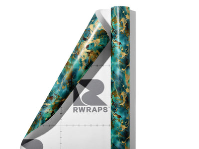Heaven Eye Gemstone Wrap Film Sheets~Rwraps Series 914 Heaven Eye Gemstone Scrolled Sheet~3