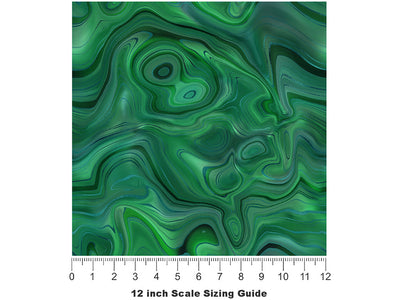 Heaven Jewel Gemstone Vinyl Film Pattern Size 12 inch Scale~Rwraps Heaven Jewel Gemstone Sizing Chart~2
