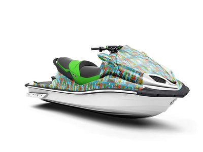 Heaven Spot Graffiti Jet Ski Vinyl Customized Wrap