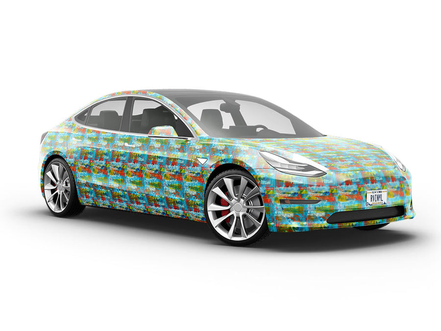 Heaven Spot Graffiti Vehicle Vinyl Wrap